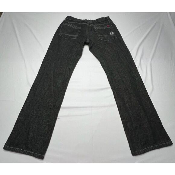 Mecca Men's Dark Wash Straight Leg Blue Denim Jeans - Size 34x29 - Picture 2 of 6